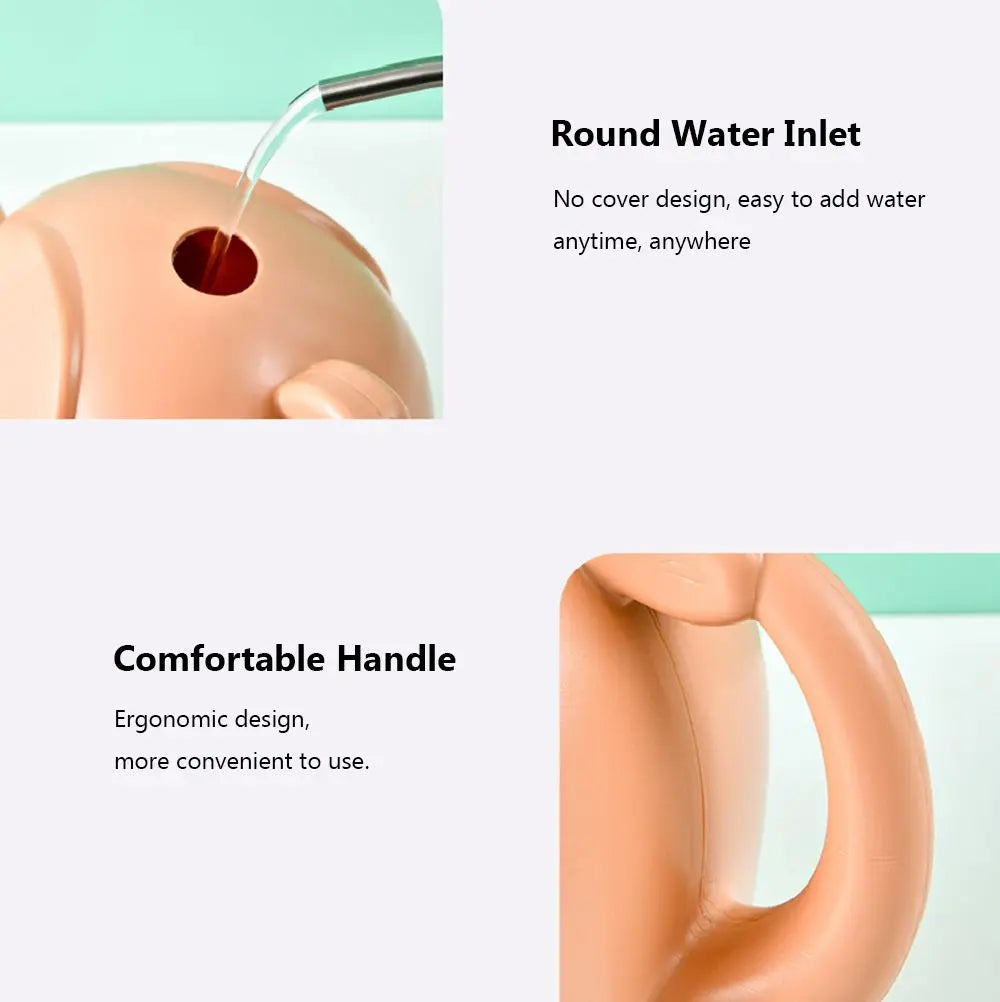 Easy Plant Watering for Indoor and Outdoor Use – Elephant Watering Can with Spray Nozzle (1500 ml)