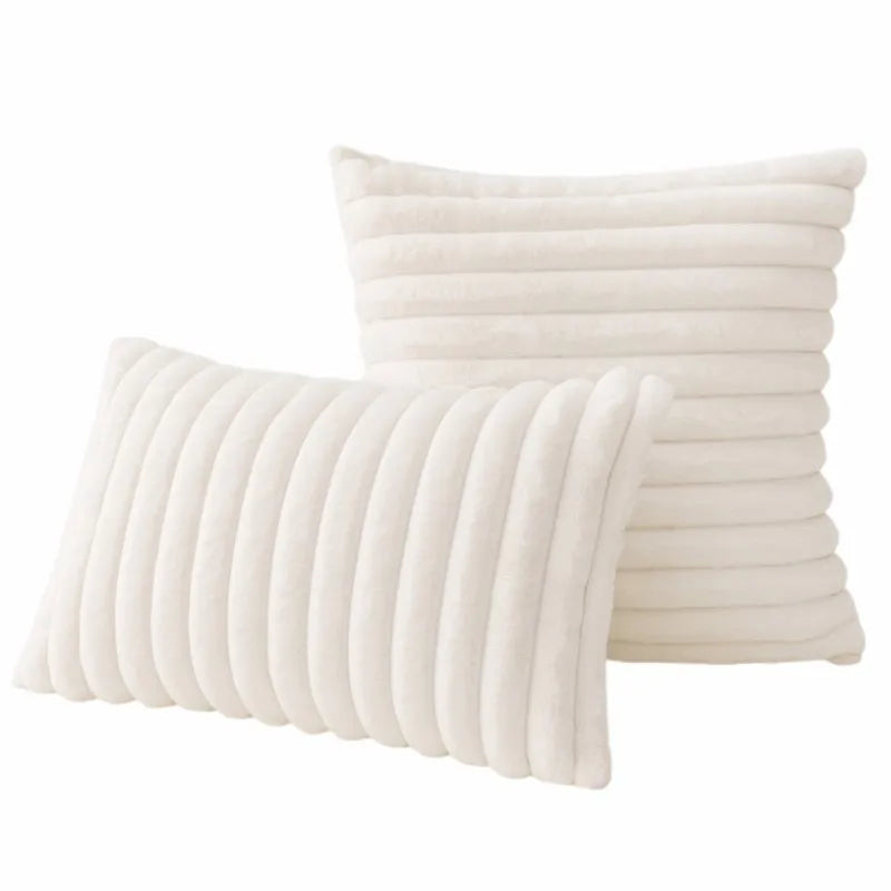 Pillowcase in faux fur – pillowcase for sofa, bed, and living room