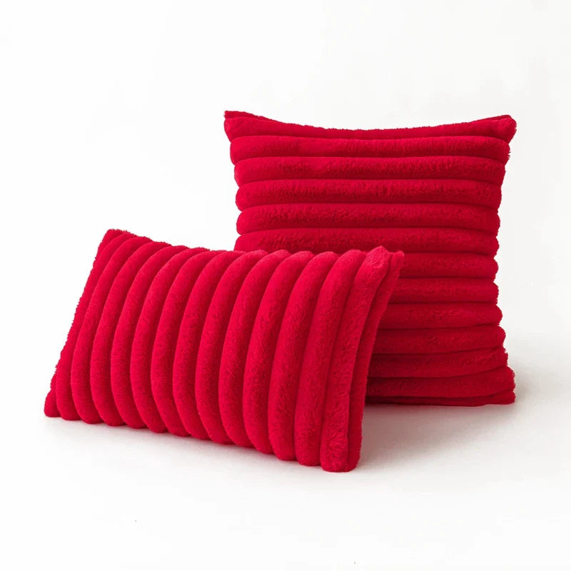 Pillowcase in faux fur – pillowcase for sofa, bed, and living room