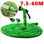 Flexible Garden Watering for Outdoor Spaces – Expandable Garden Hose with 7-Function Spray Gun