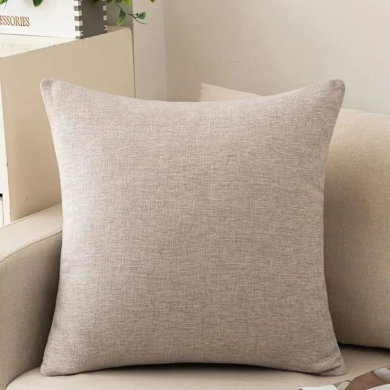Decorative pillow with inner pillow in multiple colors