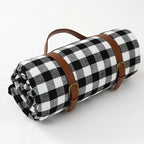 Comfortable Outdoor Relaxation for Picnics and Travel – Waterproof Picnic Blanket with Carrying Strap