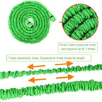 Flexible Garden Watering for Outdoor Spaces – Expandable Garden Hose with 7-Function Spray Gun