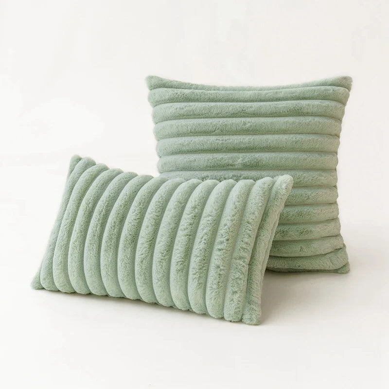 Pillowcase in faux fur – pillowcase for sofa, bed, and living room
