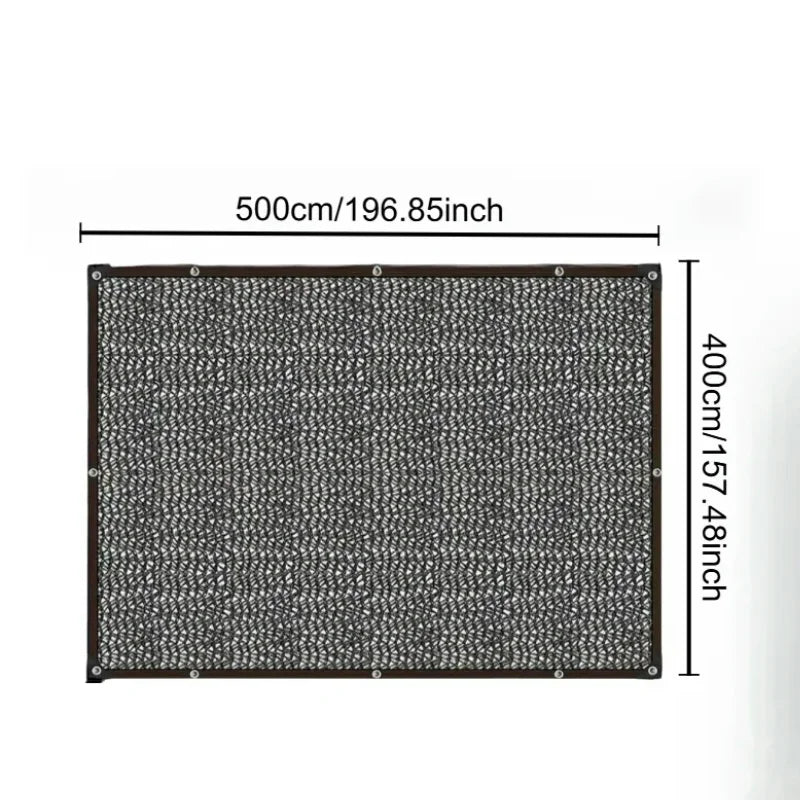 Sun Protection for Greenhouses and Garden Areas – Shade Net with 70–80% Coverage