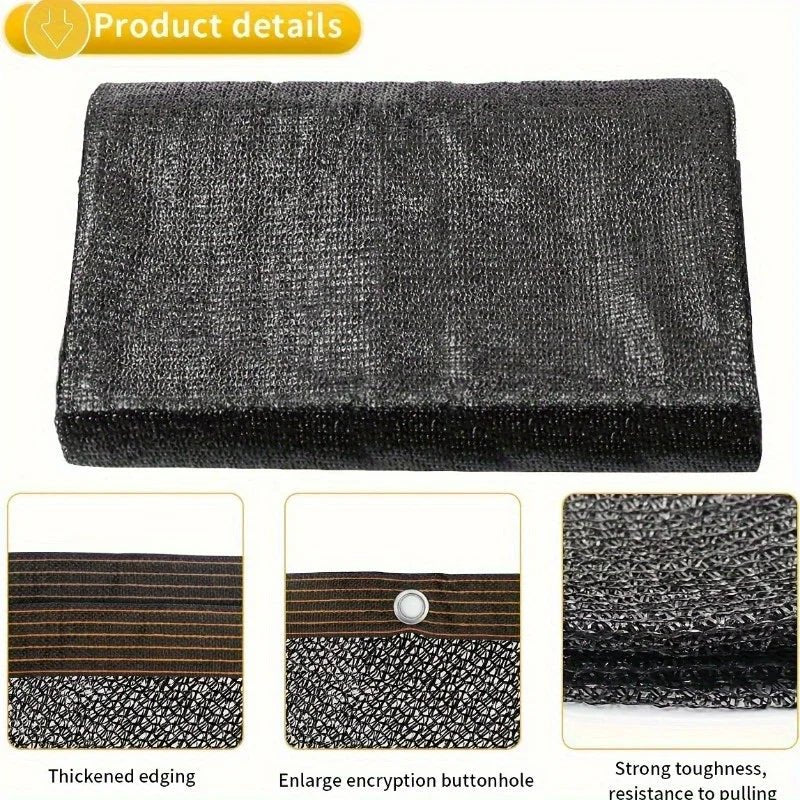 Sun Protection for Greenhouses and Garden Areas – Shade Net with 70–80% Coverage