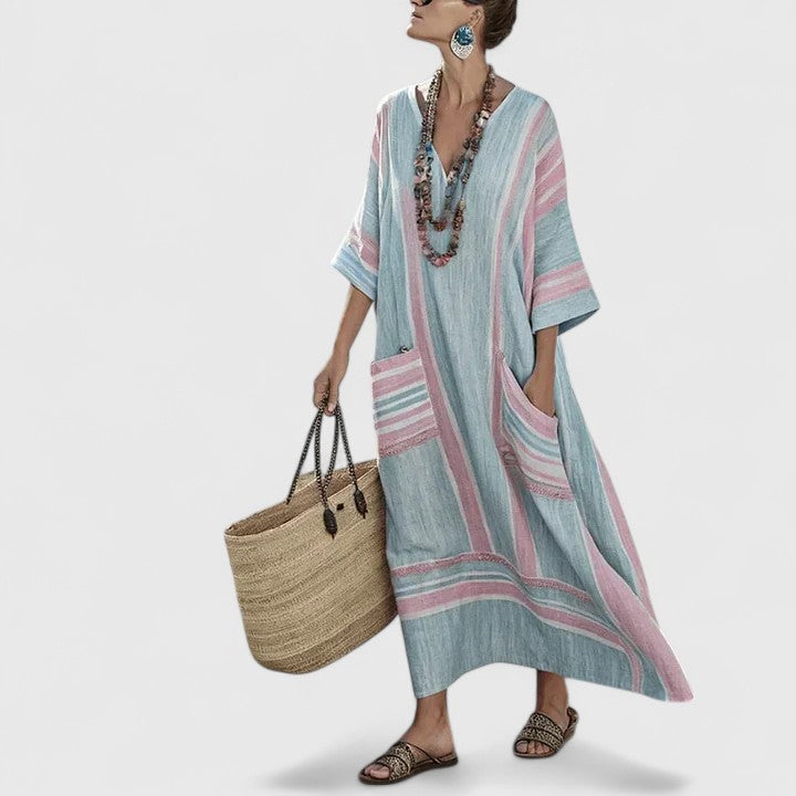 Boheme kjole til sommer og ferie – Elegant kjole til kvinder