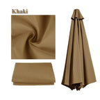 Weather-Resistant Shade for Garden and Patio – Replacement Parasol Cover with Ventilation Opening