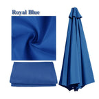 Weather-Resistant Shade for Garden and Patio – Replacement Parasol Cover with Ventilation Opening