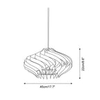 Pendellampe i Japandi Stil med Roligt Udtryk