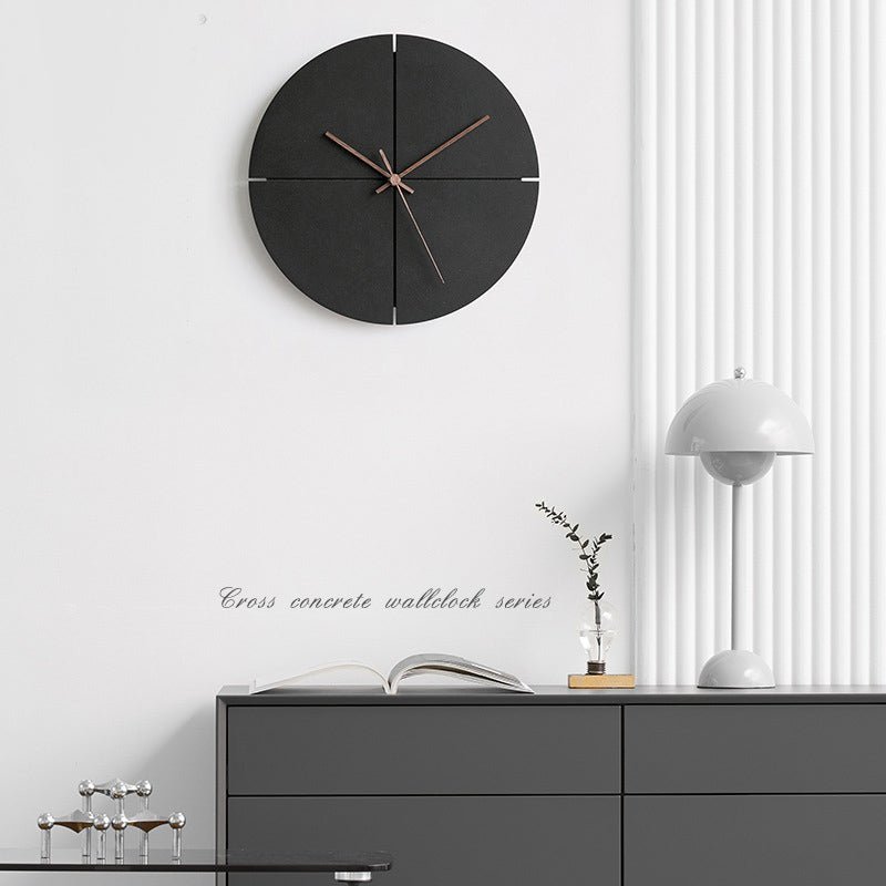 Simple time display for modern spaces – Wall clock with minimalist design