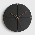 Simple time display for modern spaces – Wall clock with minimalist design