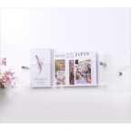 Space-saving wall storage for books and documents – Wall-mounted magazine holder