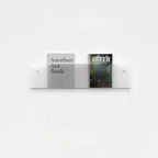 Space-saving wall storage for books and documents – Wall-mounted magazine holder