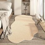 Soft rug for bedroom with non-slip bottom