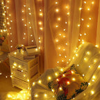 Ambient Outdoor Lighting for Garden and Patio – Solar String Lights with Warm White and Colorful Light