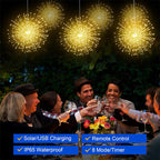 Decorative Outdoor Lighting for Garden and Pathways – Solar Fireworks LED Lights