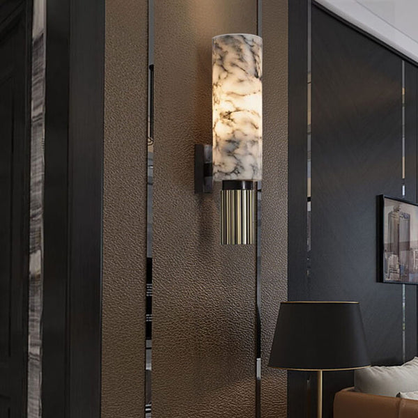 Væglampe i Marmor – Elegant Design