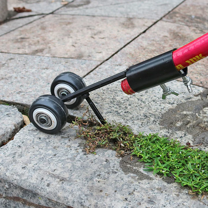 Easy Weed Removal for Paths and Edges – Double-Wheel Joint Cleaner