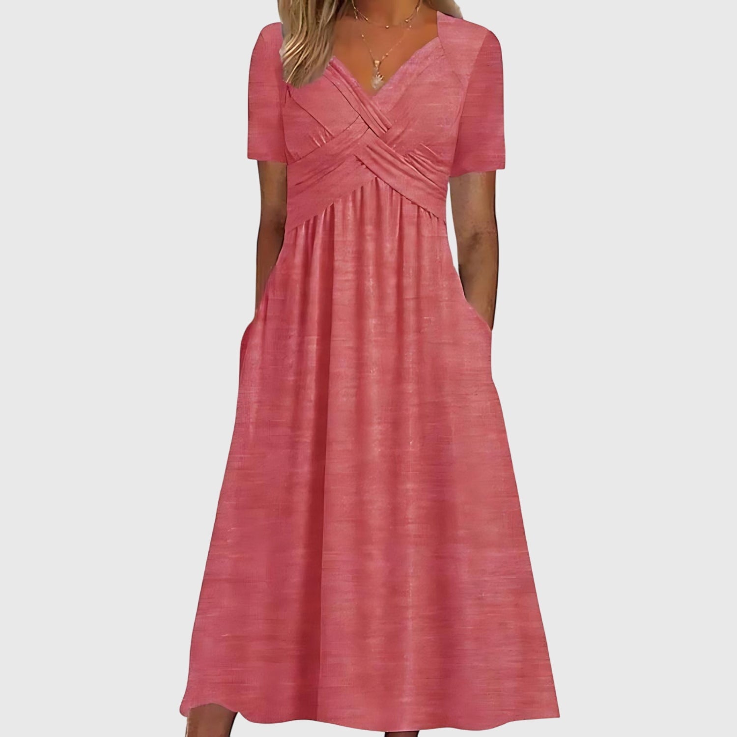Fitted midi dress for parties and everyday wear – Midi dress for women