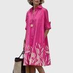 Elegant dress for everyday wear and dinner – Dress with pockets for women