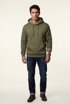 Comfortable hoodie for cold days – Hooded sweatshirt with pocket for men