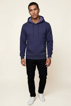 Comfortable hoodie for cold days – Hooded sweatshirt with pocket for men