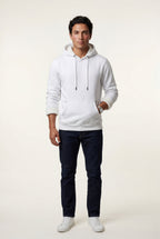 Comfortable hoodie for cold days – Hooded sweatshirt with pocket for men
