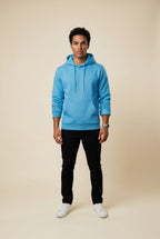 Comfortable hoodie for cold days – Hooded sweatshirt with pocket for men