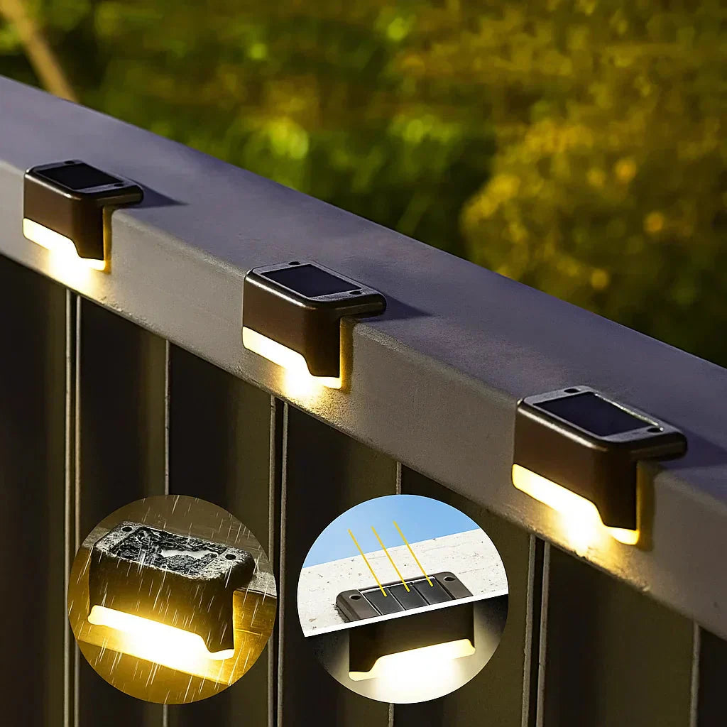 Motion-Activated Outdoor Lighting for Garden and Pathways – Solar Patio Lights with Motion Sensor