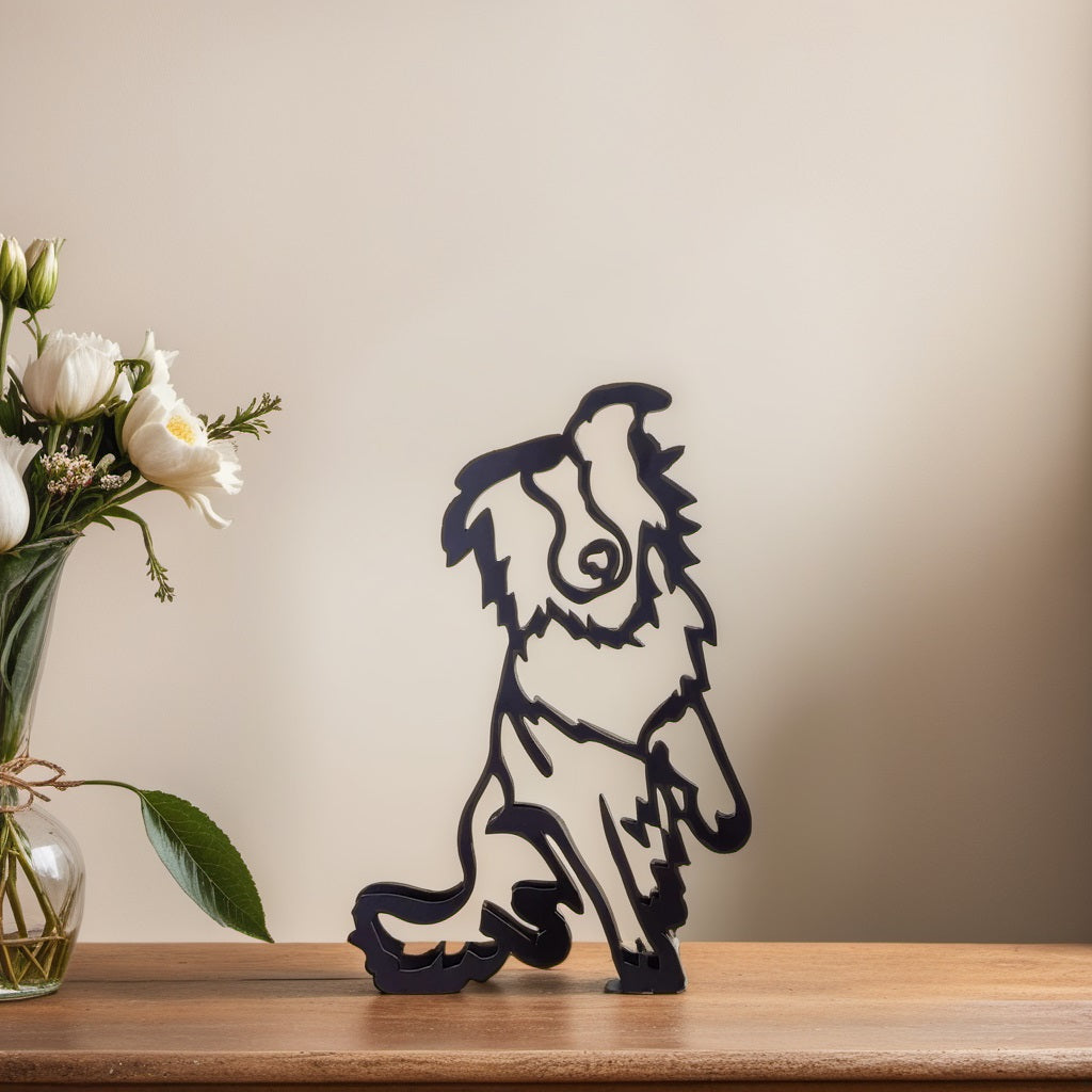 Skulpturer af hunde til indendørs brug