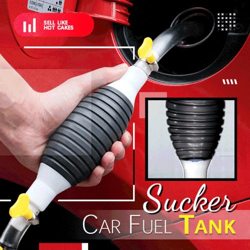 Easy Liquid Transfer for Fuel and Water – Manual Siphon Pump