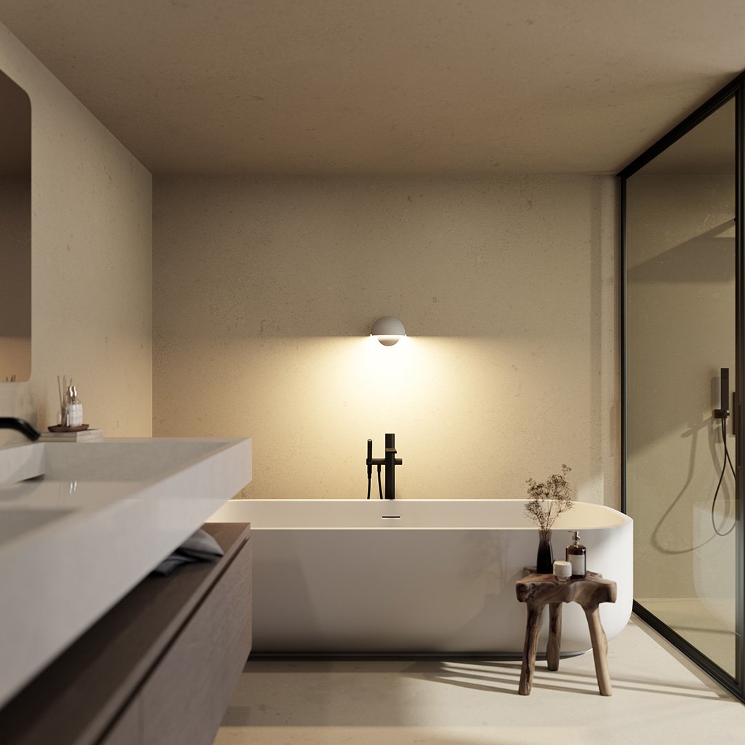 Moderne Skandinavisk Væglampe til Stue og Gang