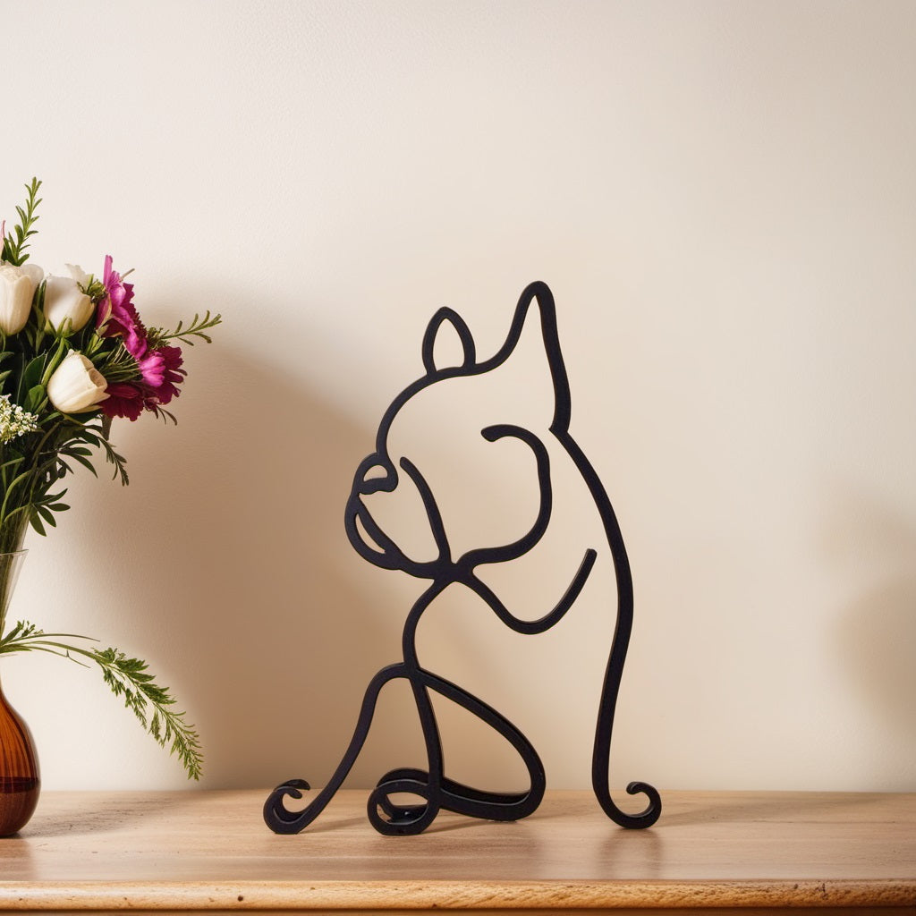 Decorative figures of dogs – figures for table, shelf, and decoration