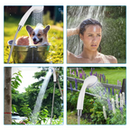 Portable Outdoor Shower for Camping and Travel – USB Camping Shower with Rechargeable Battery