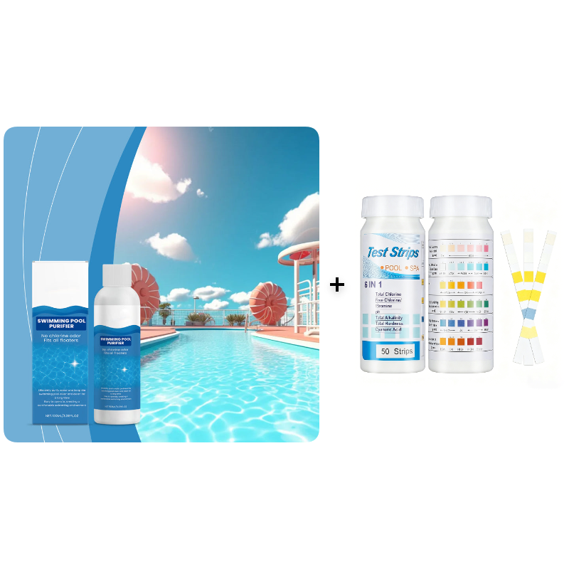 Chlorine-Free Pool Maintenance for Clean Water – Pool Cleaning Liquid 100 ml
