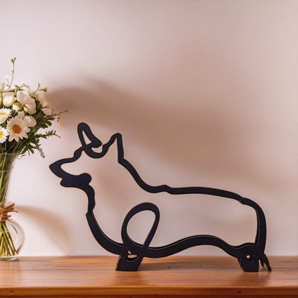Decorative figures of dogs – figures for table, shelf, and decoration