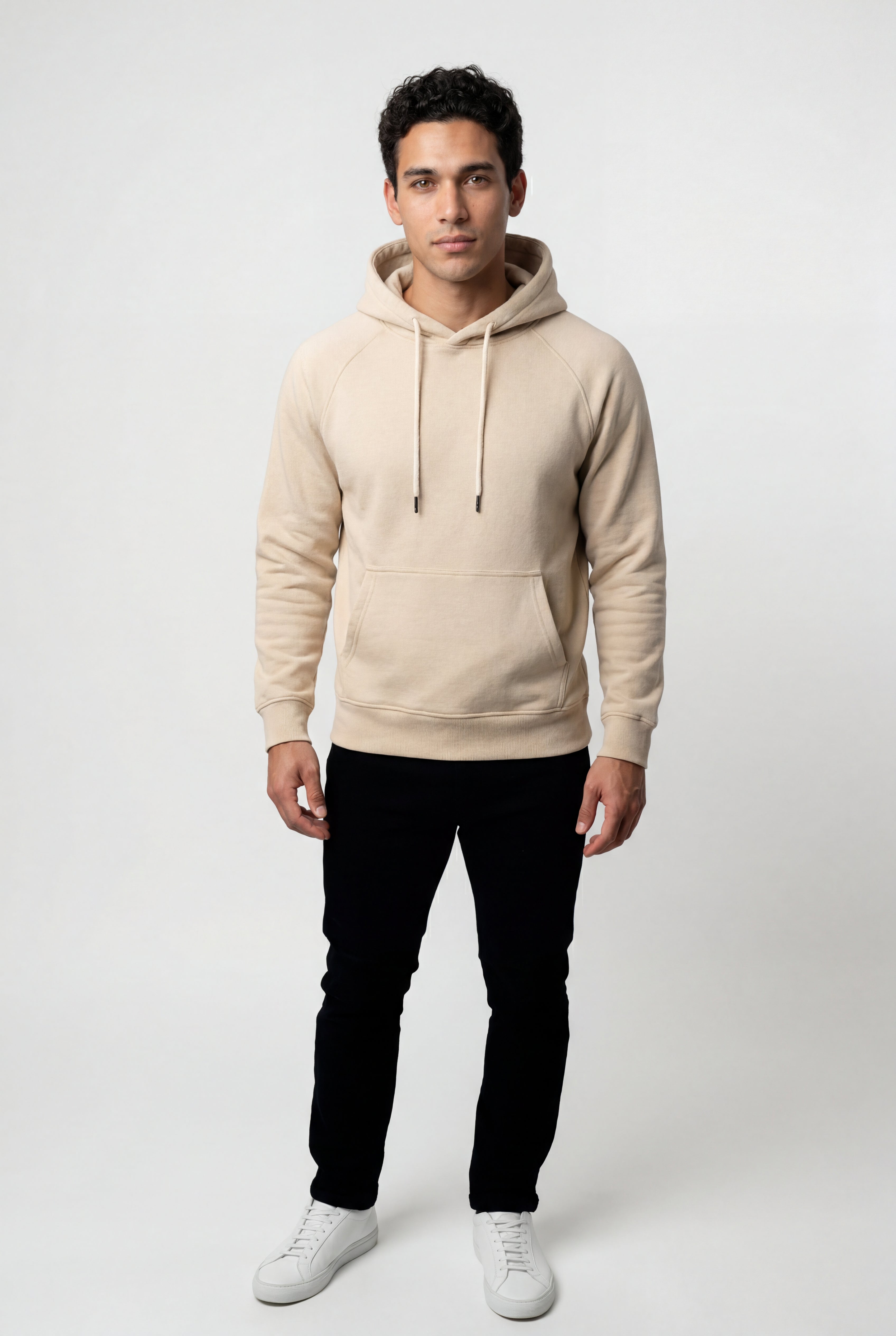 Komfortabel hoodie til hverdagsbrug – Hættetrøje med snøre til mænd
