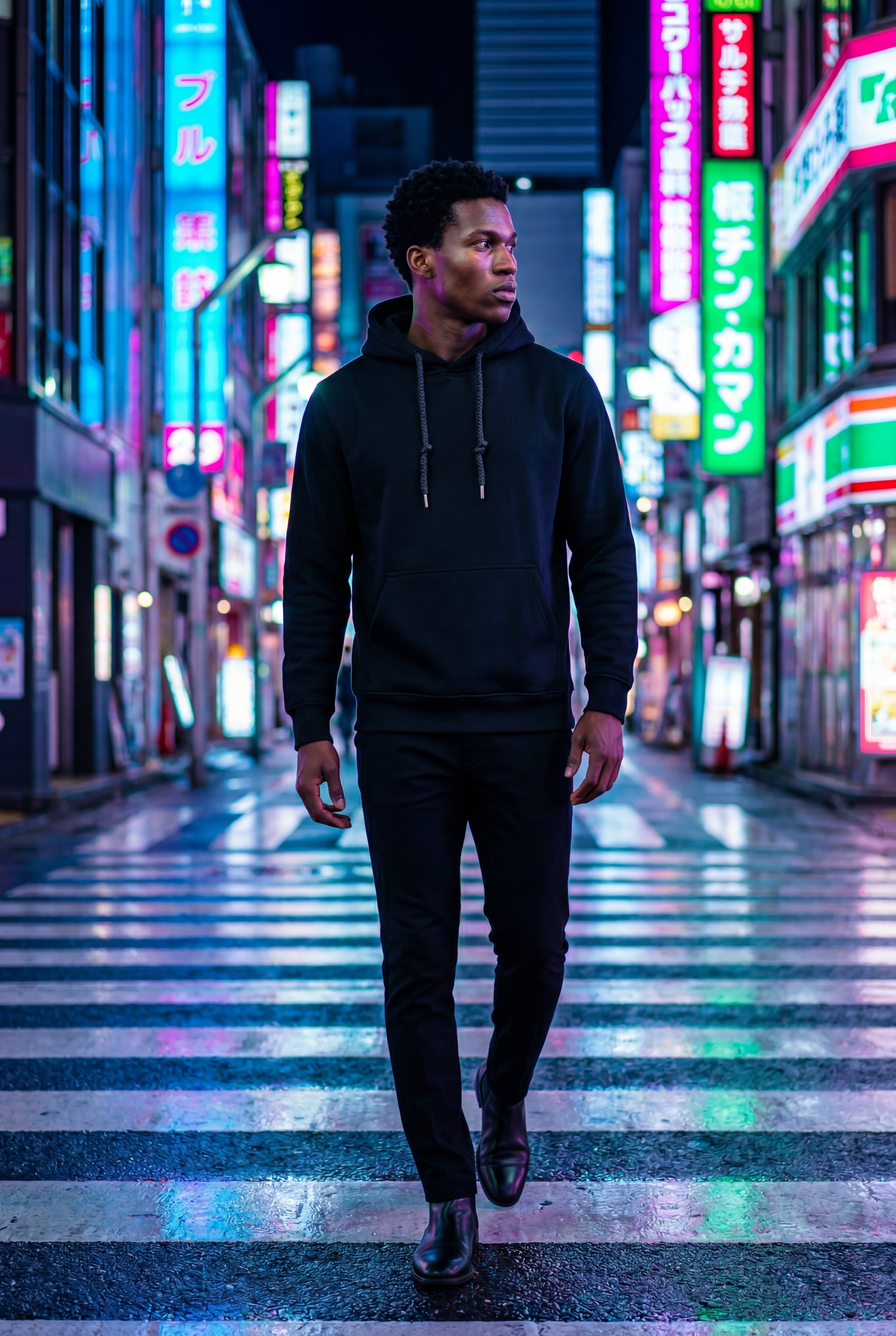 Comfortable hoodie for everyday use – Hooded sweatshirt with drawstring for men