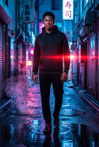 Comfortable hoodie for everyday use – Hooded sweatshirt with drawstring for men