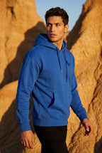 Comfortable hoodie for everyday use – Hooded sweatshirt with drawstring for men