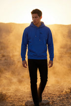 Comfortable hoodie for everyday use – Hooded sweatshirt with drawstring for men