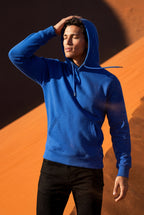 Comfortable hoodie for everyday use – Hooded sweatshirt with drawstring for men