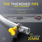 Easy Liquid Transfer for Fuel and Water – Manual Siphon Pump
