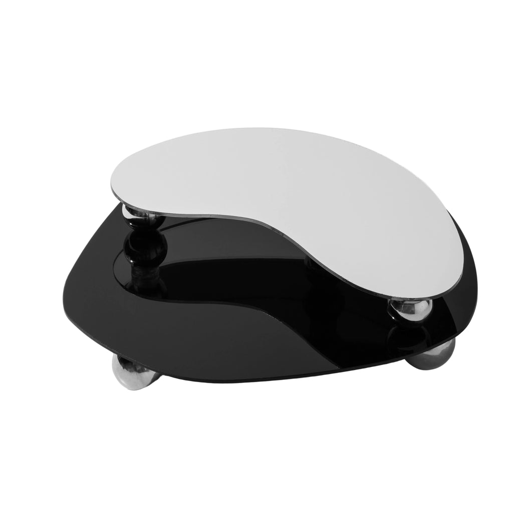 Decorative tray in acrylic for indoor use