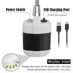 Portable Outdoor Shower for Camping and Travel – USB Camping Shower with Rechargeable Battery