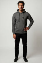Comfortable hoodie for everyday use – Hooded sweatshirt with drawstring for men