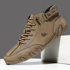 Non-slip barefoot shoes for natural walking – Leather shoes for men and women
