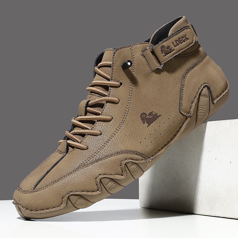 Non-slip barefoot shoes for natural walking – Leather shoes for men and women