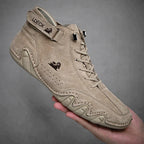 Non-slip barefoot shoes for natural walking – Leather shoes for men and women